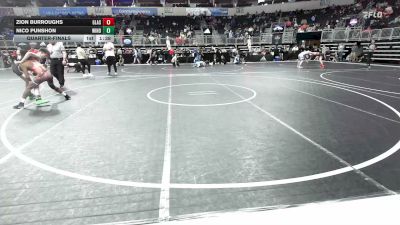 115 lbs Quarterfinal - Zion Burroughs, Glasgow Wr Ac vs Nico Punshon, Windsor