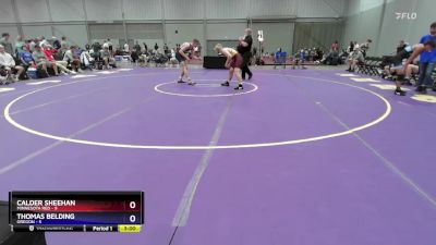 150 lbs Round 2 (8 Team) - Calder Sheehan, Minnesota Red vs Thomas Belding, Oregon