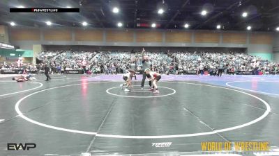 88 lbs Consi Of 16 #2 - Axel Dumas, Oakdale vs Mace Hodson, Mad Dawg Wrestling Club