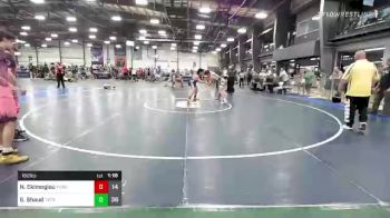 182 lbs Rr Rnd 3 - Nicholas Ekimoglou, Funk University vs Greyson Shaud, Terps Xtreme HS