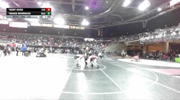 157 lbs Quarterfinal - Kody Goss, Elko vs Drake Morrison, Malad