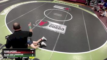 120 lbs Cons. Round 2 - Blake Han-Lindemyer, Kingdom Wrestling vs Ryder Antony, Lake Crystal Wrestling Club