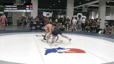 61 kg Cons. Rd Of 32 - Nathan Rioux, Contenders Wrestling Academy vs Vincent Paino, Boilermaker RTC