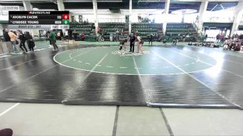 207 lbs 1st Place Match - Jocelyn Cacek, Frostburg State vs Lyndsee Young, Mount Union