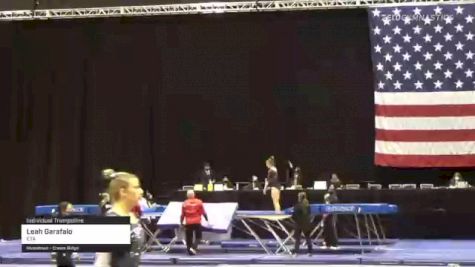 Leah Garafalo - Individual Trampoline, ETA - 2021 USA Gymnastics Championships