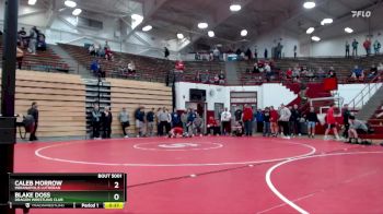 106 lbs Cons. Round 6 - Caleb Morrow, Indianapolis Lutheran vs Blake Doss, Dragon Wrestling Club