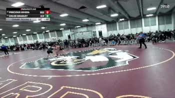 105 lbs Champ. Round 2 - Chloe Bradley, Cleveland vs Precious Rivera, Roosevelt