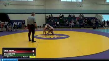 182 lbs 7th Place Match - Drake Davis, Iowa City, West vs Tate Joens, Prairie, Cedar Rapids