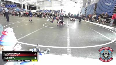 96 lbs Round 1 (4 Team) - Landon Graham, Victory Wrestling vs EJ Turner, Slyfox Black