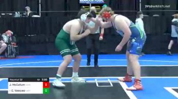 285 lbs Prelims - Jaxin McCallum, Unattached 46 vs C.j. Vasquez, Unattached 67