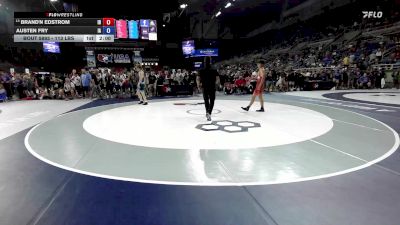 113 lbs Champ. Rd Of 64 - Brand'n Edstrom, ID vs Austen Fry, IA