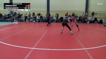 120 lbs Round 4 - Rebekah Smith, Big Lake vs Isabelle Mauritz, Pursuit Wrestling Minnesota
