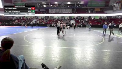 144 lbs Cons. Round 3 - Damien Knie, Owyhee vs Xyler Coleman, Meridian