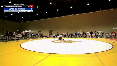 157 lbs Champ. Round 2 - Abraham Gonzales, TX vs Kody Wartick, KS