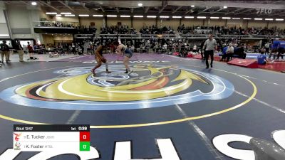 185 lbs Consolation - Essence Tucker, Quincy Upper vs Kendall Foster, Mt. Blue