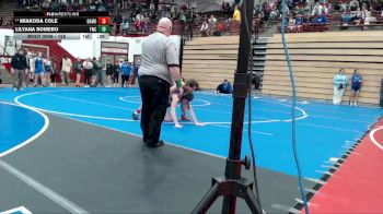 155 lbs Champ. Round 1 - Miakoda Cole, McCutcheon Mavericks vs Lilyana Romero, Franklin Wrestling Club