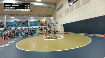 140 lbs Cons. Semi - Emmilee Wambeke, Rocky Mountain vs Jenna Simon, Lander Valley