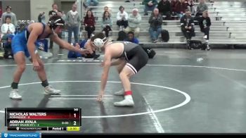 141 lbs 2nd Wrestleback (16 Team) - Nicholas Walters, Morningside vs Adrian Ayala, Lindsey Wilson (Ky.)