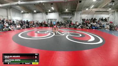 100 lbs Cons. Round 4 - Anastasia Smith, Vista Peak vs Dalilah Aguayo, Arvada