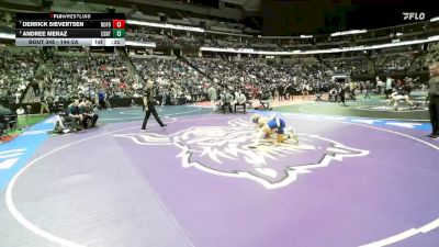 144-2A Cons. Semi - Derrick Sievertsen, North Fork High School vs Andree Meraz, Center