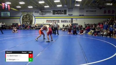 JV-39 lbs Round 3 - Evan Stohlmann, Williamsburg vs Jay Georgen, West Delaware, Manchester