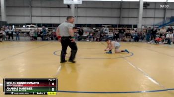 105 B Round 2 - Kellen Hundersmarck, Small Town Grims vs Ananias Martinez, Hawk Wrestling Club