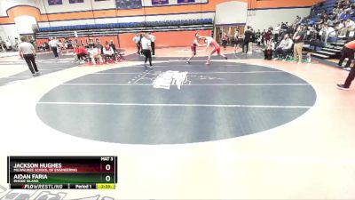 174 lbs Cons. Round 4 - Jackson Hughes, Milwaukee School Of Engineering vs Aidan Faria, Rhode Island