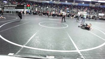 100 lbs Round Of 16 - Dakin Patterson, Maize WC vs Rex McDonald, Port City WC