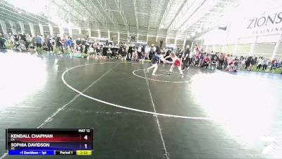 130 lbs Cons. Round 2 - Kendall Chapman, CA vs Sophia Davidson, AZ