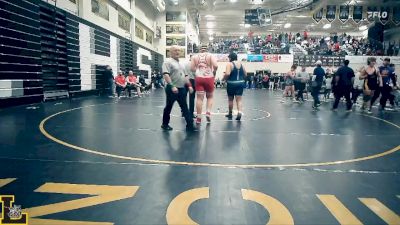 285 lbs Champ. Round 1 - Aaron Robinson, Marquette vs Brendan Quigley, Kirkwood