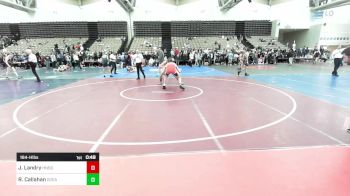 184-H lbs Consi Of 8 #2 - Joel Landry, Honesdale vs Ryan Callahan, Ocean City