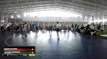 119 lbs Round 1 (4 Team) - Logan Vaughn, Idaho 2 vs Madden Sandoval, Team Oregon