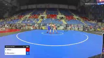 132 lbs Consi Of 64 #2 - Kasson Miles, Colorado vs Gabriel Bouyssou, Rhode Island