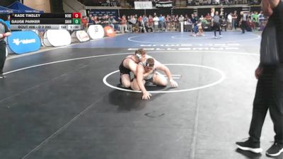 D 2 285 lbs Semifinal - Kade Tinsley, North DeSoto vs Gauge Parker, Sam Houston