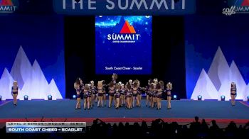 South Coast Cheer - Scarlet [2026 L3 Senior - Medium Semis] 2026 The Summit
