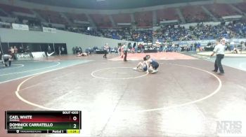 4A-160 lbs Quarterfinal - Cael White, Madras vs Dominick Carratello, La Grande