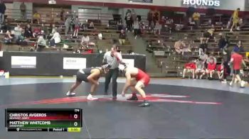 174 lbs Prelim - Matthew Whitcomb, Davenport vs Christos Avgeros, Belmont Abbey