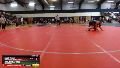 285 lbs Champ. Round 2 - Steven Ramirez, Marymount vs Jake Tulli, The College Of New Jersey