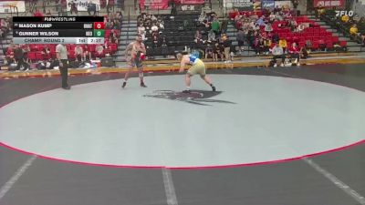 197 lbs Champ. Round 2 - Gunner Wilson, NEO vs Mason Kump, Unattached