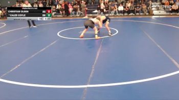 125 lbs Cons. Round 2 - Christian Olsen, Augustana (SD) vs Caleb Coyle, Nebraska-Kearney