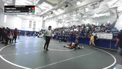 170 lbs Champ. Round 1 - Jasmine Cachila, Pacifica (Garden Grove) vs Emily Avila, Arlington