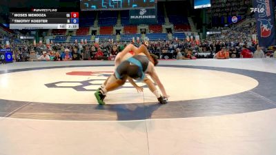 132 lbs Quarters - Moses Mendoza, CA vs Timothy Koester, IA