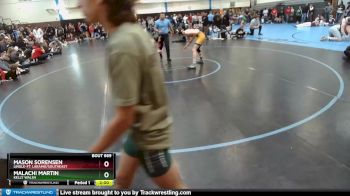 126-128 B Round 2 - Mason Sorensen, Lingle-Ft. Laramie/Southeast vs Malachi Martin, Kelly Walsh