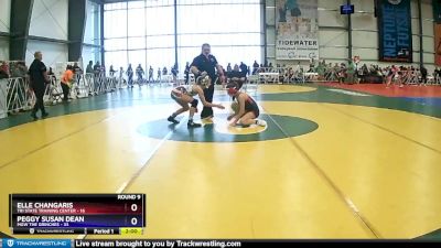 104 lbs Rd# 10- 12:45pm Saturday - Peggy Susan Dean, MGW The Grinches vs Elle Changaris, Tri State Training Center