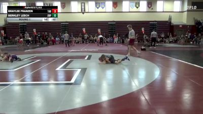 SPW-4 lbs Round 1 - Braylee Franzen, THWC vs Berkley Leech, SF Mat Pack