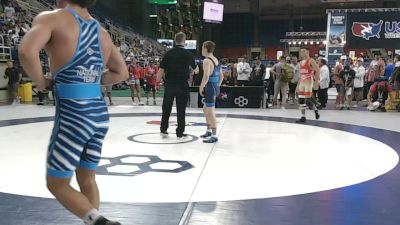 120 lbs Cons. Rd Of 16 - Shea Richter, South Dakota vs Logan Forgatch, New Jersey