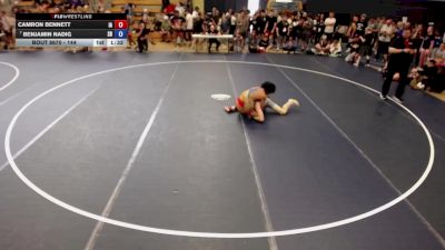 144 lbs Cons. Round 4 - Camron Bennett, IA vs Benjamin Nadig, SD