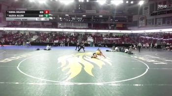 125 lbs Cons. Semi - Alexa Allen, Rocky Mountain vs Kiera DeLeon, Meridian