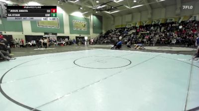 146 lbs Champ. Round 2 - Jesus Amaya, Escondido vs Sa Kyaw, Grossmont