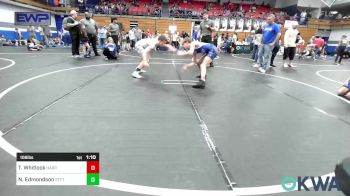 106 lbs Rr Rnd 3 - Ty Whitlock, Harrah Little League Wrestling vs Nate Edmondson, Standfast